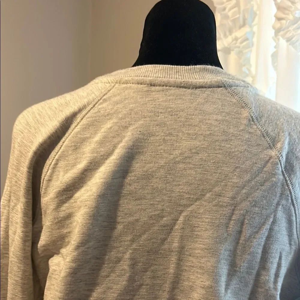 Athleta Cream Relaxed Sweatshirt B - Picture 5 of 6